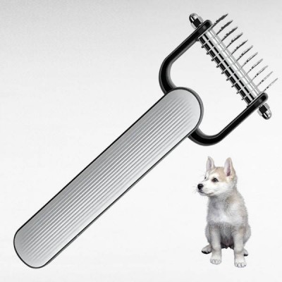 Щітка для вичісування собак Pet Comb AND 1-60 Сіра