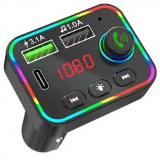 FM модулятор автомобільний Bluetooth Car F4