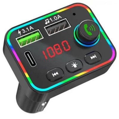 FM модулятор автомобільний Bluetooth Car F4