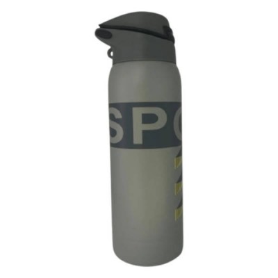 Термос спортивний із трубочкою для пиття 500ml EL-8533PS Сірий