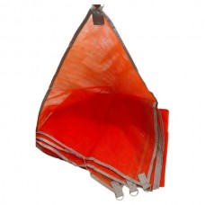 Анти-пісок пляжна диво-підстилка Originalsize Sand Free Mat 200*200 Помаранчевий