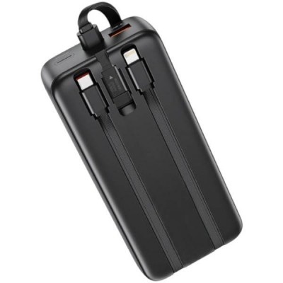 Power bank з дисплеєм 20000mAh XO PR275 22.5W+20W 2C port, 1iP Чорний