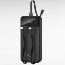 Power bank з дисплеєм 30000mAh XO PR276 22.5W+20W 2C port, 1iP Чорний