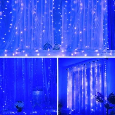Гірлянда штора світлодіодна 3*2м 240Led MA13100blue Синє світло