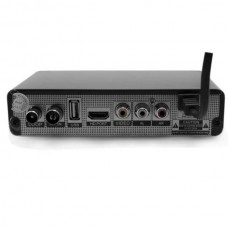 Цифровий ресивер Т2-тюнер DVB-T2 2058 Метал Чорний