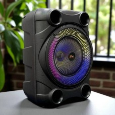 Колонка бездротова з мікрофоном та пультом керування RGB SPS 8148 Чорна