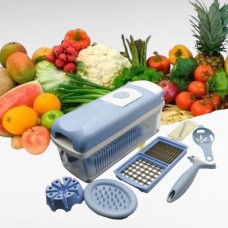 Овочерізка зі змінними насадками Multi-functional Vegetable Cutting Set 16pcs Синя