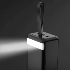 Power bank з дисплеєм 80000mAh XO PR160 PD20W/QC22.5W Чорний