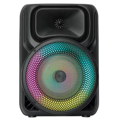 Колонка бездротова з мікрофоном та пультом керування RGB SPS 8147 Чорна