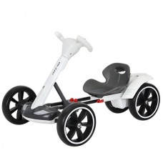 Електрокарт акумуляторний Bambi дитячий до 30 кг M6072Eco Koleso Go Kart Білий