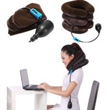 Комір підтримуючий для витягування шиї Tractors for cervical spine Чорний
