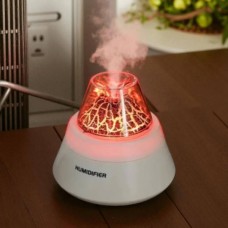 Зволожувач з підсвічуванням Вулкан круглий humidifier AND 1-55 Білий