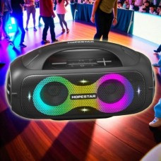 Колонка бездротова портативна Bluetooth 80Вт 12000mAh Hopestar A50 Чорна