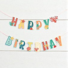 Гірлянда вітальна Happy Birthdaу 3м h-15см 5-70480