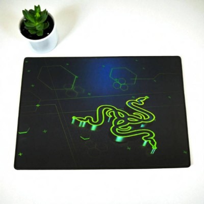 Килимок для комп'ютерної миші 36*50см G-9 Razer Чорний з принтом