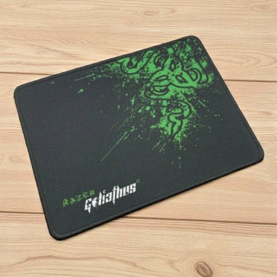 Килимок для комп'ютерної миші 30*35см Razer Q-7 Чорний з принтом