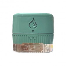 Зволожувач повітря з соляним камінням та підсвічуванням Aroma Diffuser UV-3/FT-1933 Бірюзовий