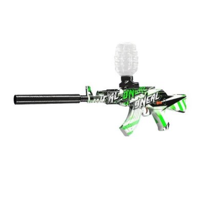 Автомат з орбізами, заряджання USB Water gun WH10-4 Графіті Зелений