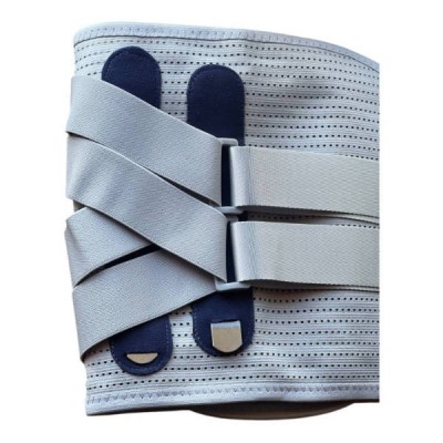 Корсет ортопедичний Belt 1094 Сірий з чорним XXL