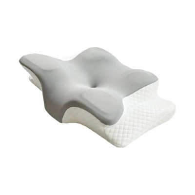 Подушка ортопедична Метелик 60*40*17см pillow-04 Біла з сірим