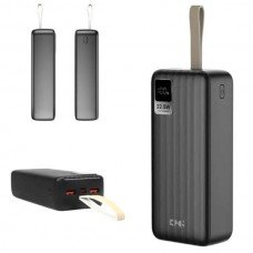 Power bank з дисплеєм 30000мАh 22.5W King Power KP-310 Чорний