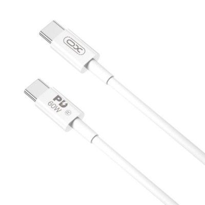 Кабель XO NB-Q259 iPhone15 Type-c to Type-c 60W Білий