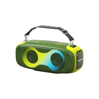 Бездротова колонка Bluetooth BT5.0, 70W, TWS, AUX/TF/USB, 7h, IPX5| Hopestar A30 party Зелена