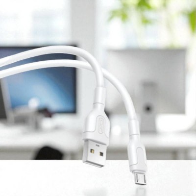 Кабель XO NB212 2.1A USB cable for Type-c Білий