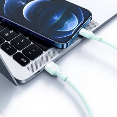 Кабель XO NB212 2.1A USB cable for Lightning Зелений