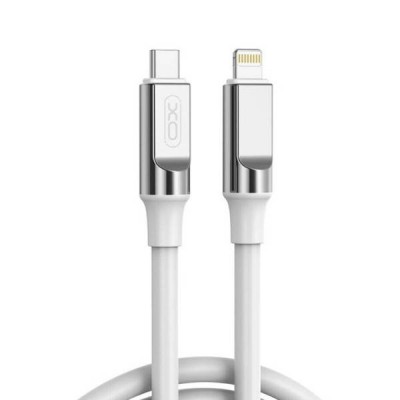 Кабель XO NBQ252A PD 27W Lightning Білий