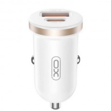 Автомобільний зарядний пристрій для гаджетів та смартфонів XO CC56 mini car charger A+C single port 30W/simultaneous 5V3A with