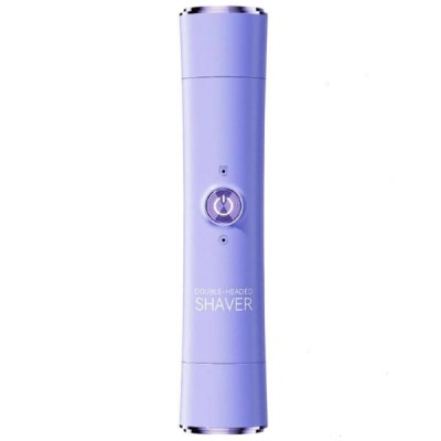Міні-бритва акумуляторна зі змінною насадкою SHAVER 2IN1 Фіолетова