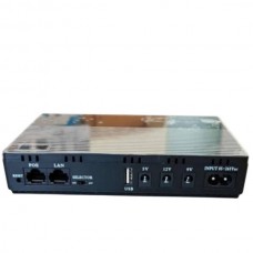 Джерело безперебійного живлення для роутера 5v, 9v, 12v Mini UPS 20000 mAh JiaGeng model-303 Чорний