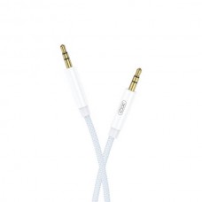 Кабель AUX XO NB-R211C 3.5mm to 3.5MM Білий