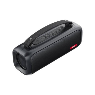 Колонка портативна акумуляторна з підсвічуванням RGB 255х87х110 мм XO F39 Чорна