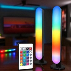 Комплект підсвічування для дому 2шт RGB USB 24,5*4*3,5см Remote Control MA381Чорні