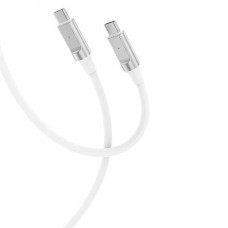 Кабель XO NB-Q252B PD 60W Type-C to Type-C Білий