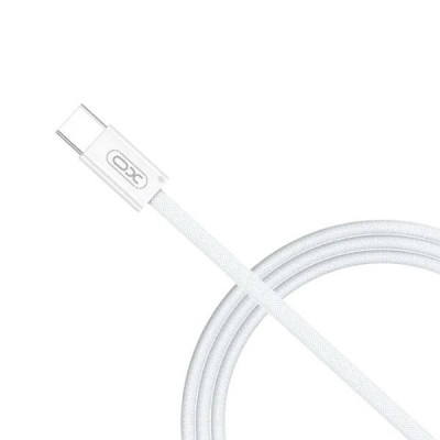 Кабель XO NB-Q260A iPhone15 Type-c-Type-c 60W 1м Білий