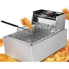 Фритюрниця для смаження у фритюрі 6л 2800Вт Dotvix Electric Fryer D-803 Сіра