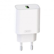 Мережевий зарядний пристрій блок живлення XO L103 QC3.0 18W Charger with Lightning cable