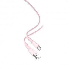 Кабель XO NB225 USB cable for Micro Рожевий
