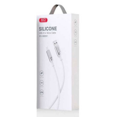 Кабель XO NB251 6A USB cable for Lightning Білий