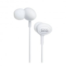 Навушники провідні XO S6 Candy music earphone Білі