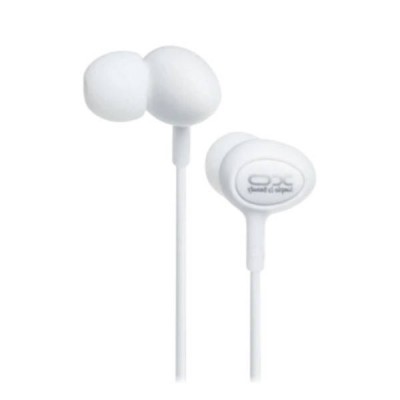 Навушники провідні XO S6 Candy music earphone Білі