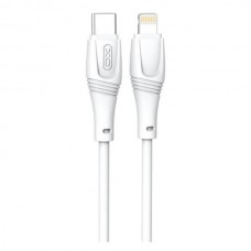 Кабель XO NB238 Zeus Series Liquid Silicone High Elastic TYPE-C L=1м Білий