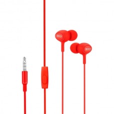 Навушники провідні XO S6 Candy music earphone Червоні