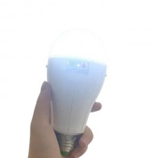Лампочка світлодіодна з акумуляторами та гачком 2x18650 FA-3920 Pro 18W E27 Біла