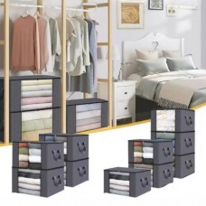 Набір сумок для зберігання 60×40×35см 6шт MA713 Сірий