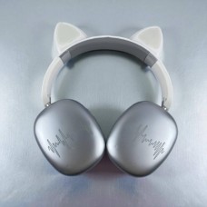 Бездротові навушники Bluetooth з котячими вушками LED SP-20A Білі
