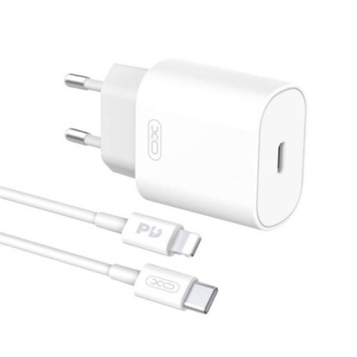 Мережевий зарядний пристрій блок живлення XO L91 25W TYPE-C fast charger